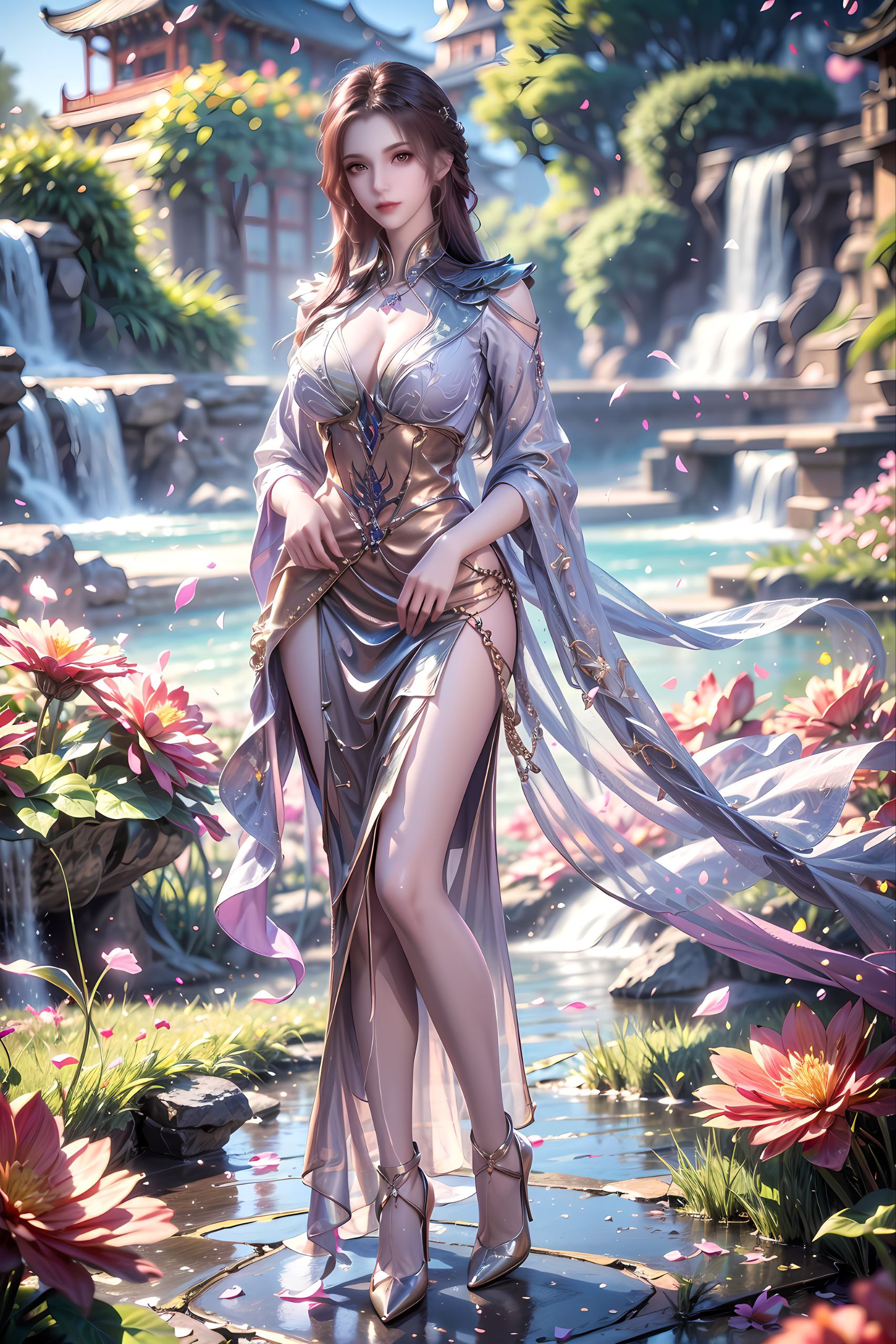作为一个披